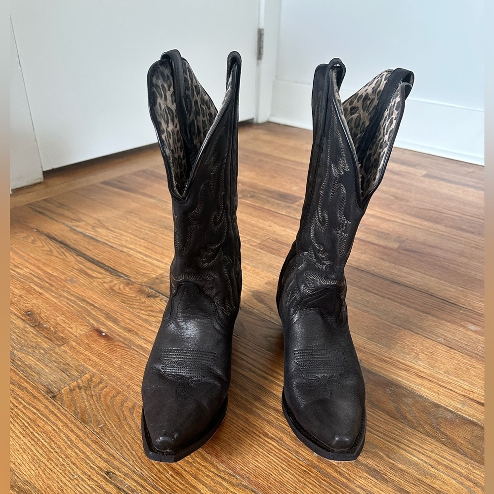 Laredo Wide Calf Snip-Toe Cowboy Boots Women’s Size 10W